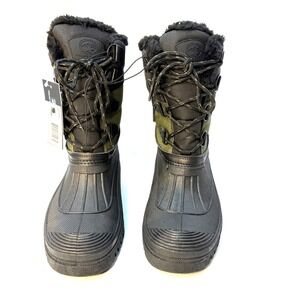 POLAR RANGE Men's Decker Cold Weather Snow Boot Size 8M Olive Color NWT